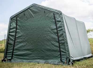 Une tente de stockage pas chère et mobile en PVC